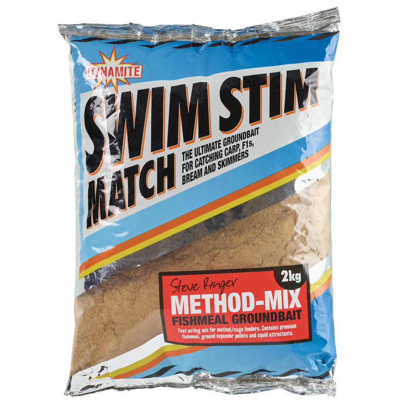 Amorce Swim Stim match method mix pour la pêche au method feeder