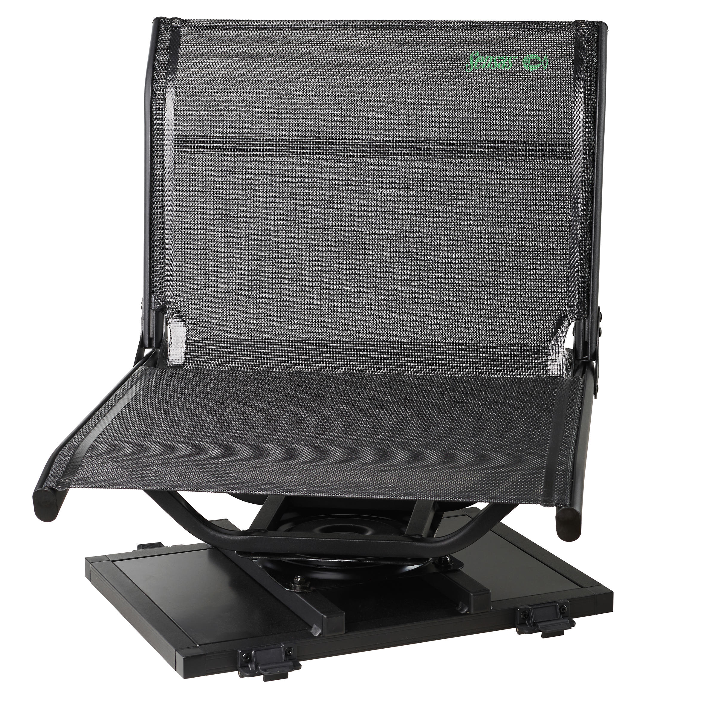 SWIVEL SEAT WITH BACKREST FOR STATION 3/3