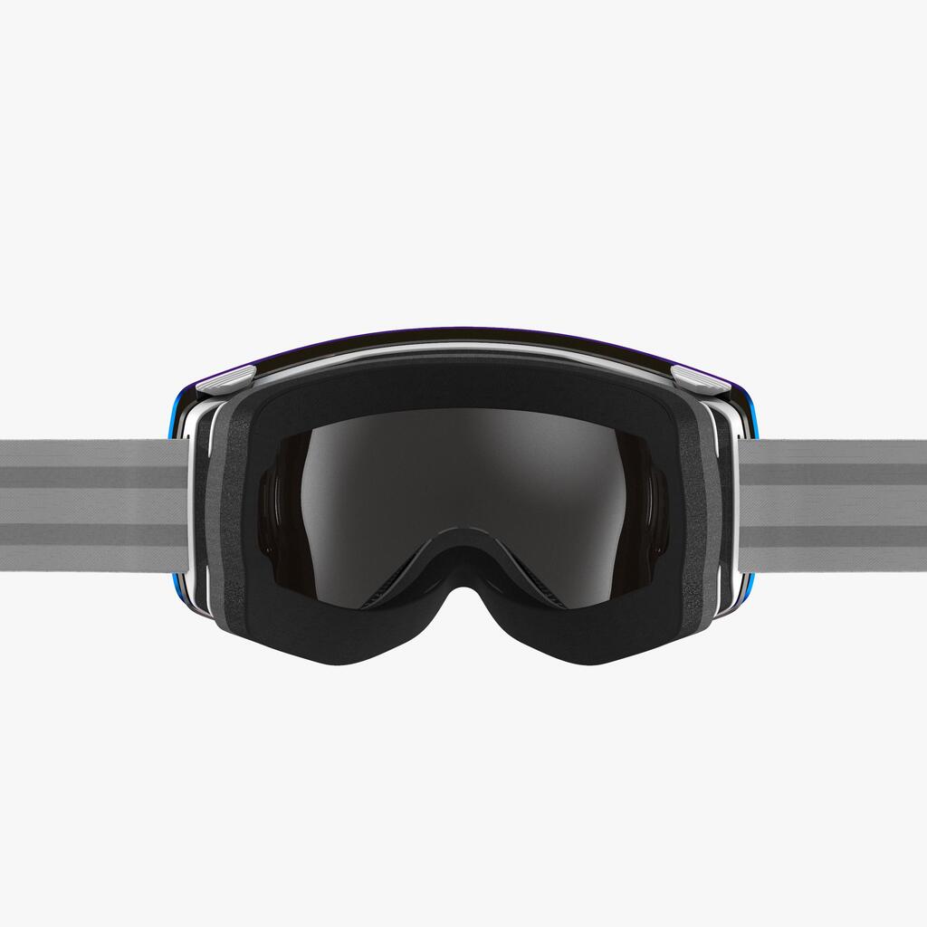 Skibrille Snowboardbrille G 900 I Allwetter Erwachsene/Kinder weiss