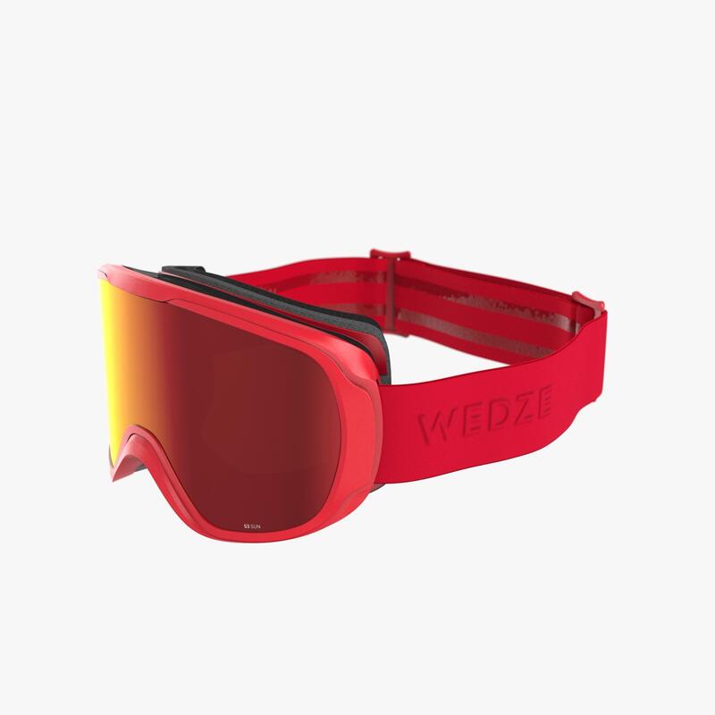 Lyžařské a snowboardové brýle G500 I červené