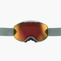 Skibrille Snowboardbrille G 900 Allwetter Kinder/Erwachsene grün 