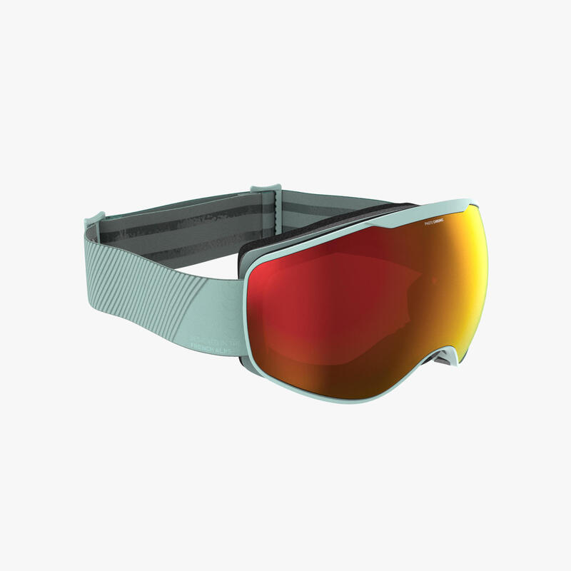 Lyžařské a snowboardové fotochromatické brýle G 900 PH zelené 