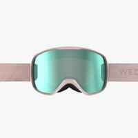 Skibrille Snowboardbrille G 500 Erwachsene/Kinder Schönwetter rosa 