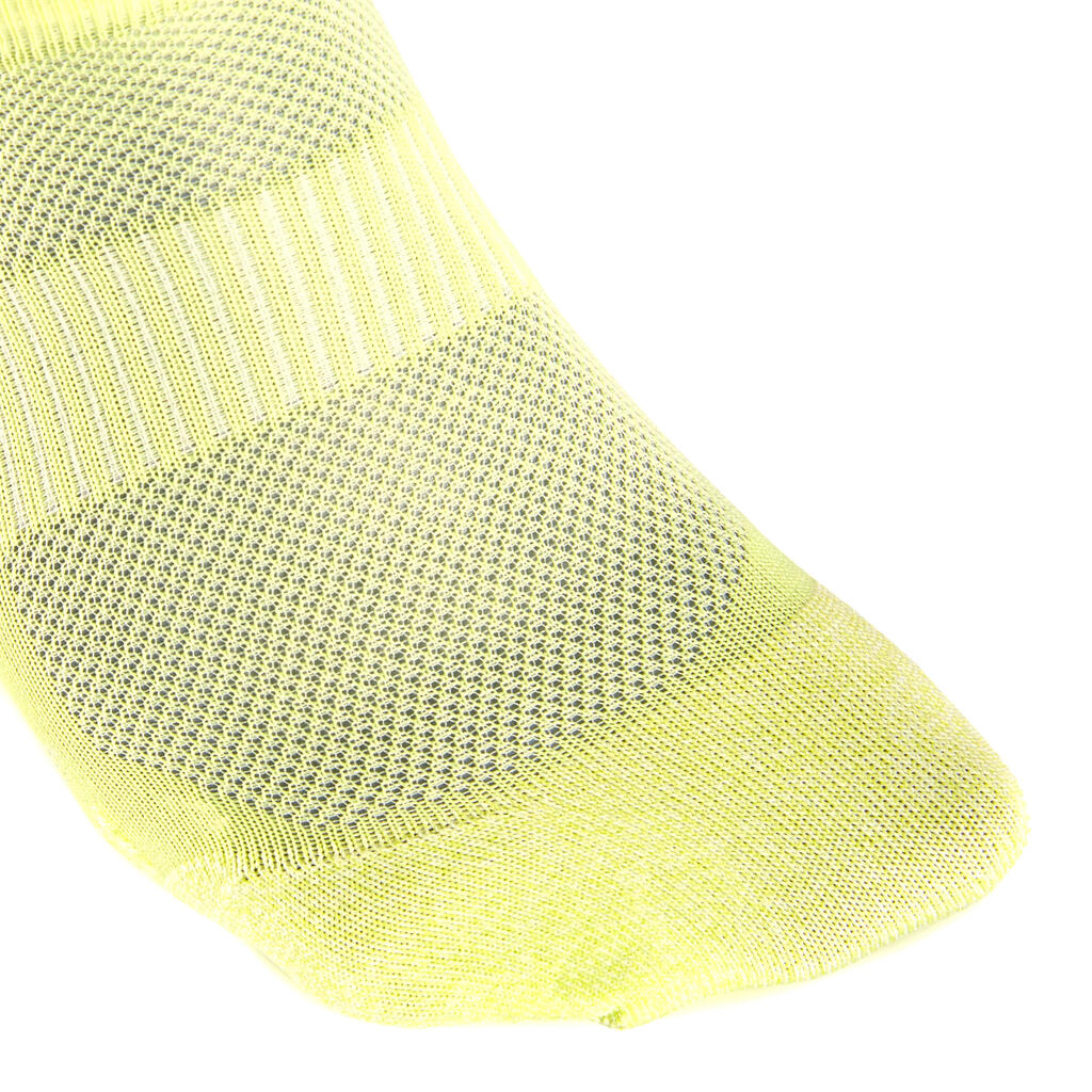Fitness Walking Socks WS 500 Fresh Invisible - yellow