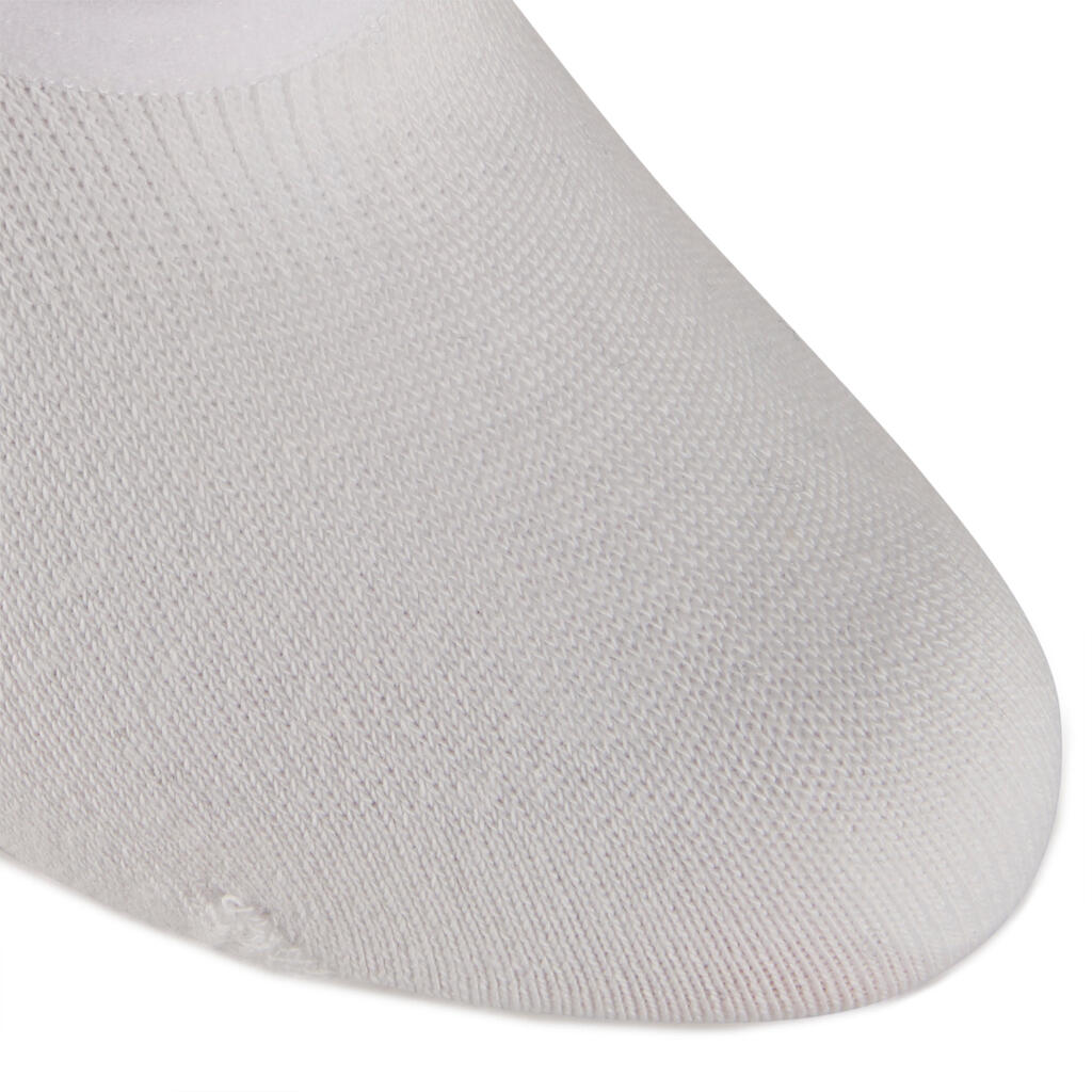 Fitness/Nordic Walking Socks WS 100 Invisible 3-Pack - white