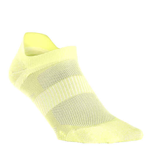 
      Fitness Walking Socks WS 500 Fresh Invisible - yellow
  
