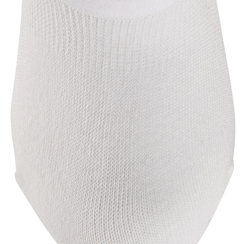 Chaussettes marche sportive/nordique WS 100 Invisible blanc (3 paires)