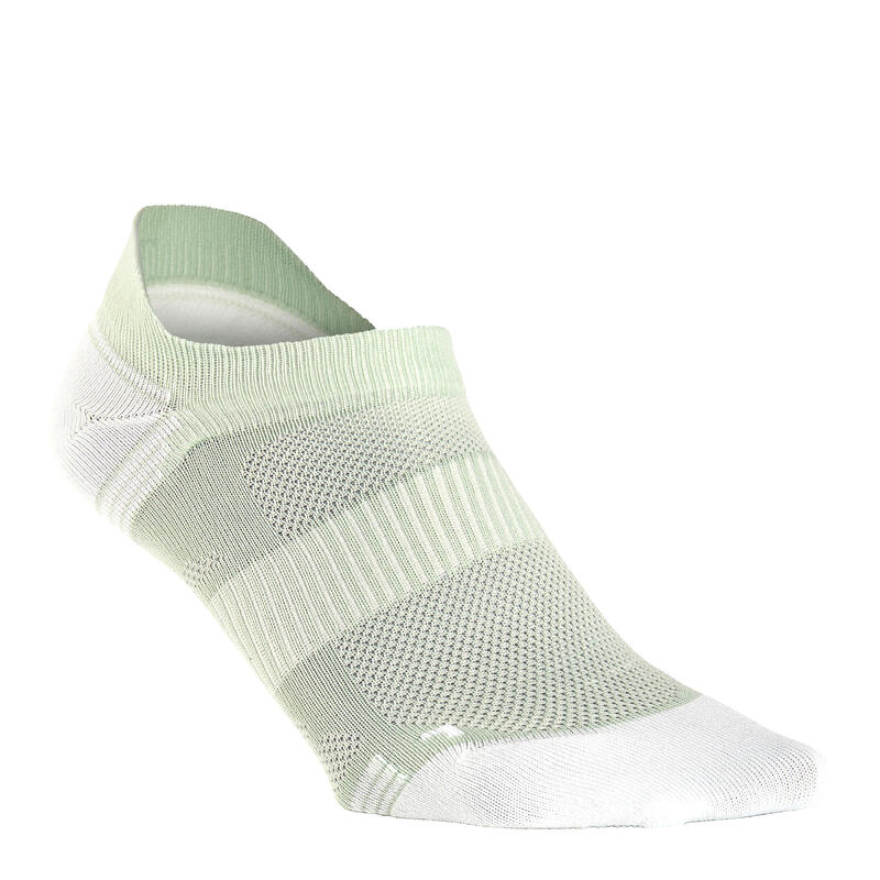 Chaussettes marche sportive WS 500 Fresh Invisible vert