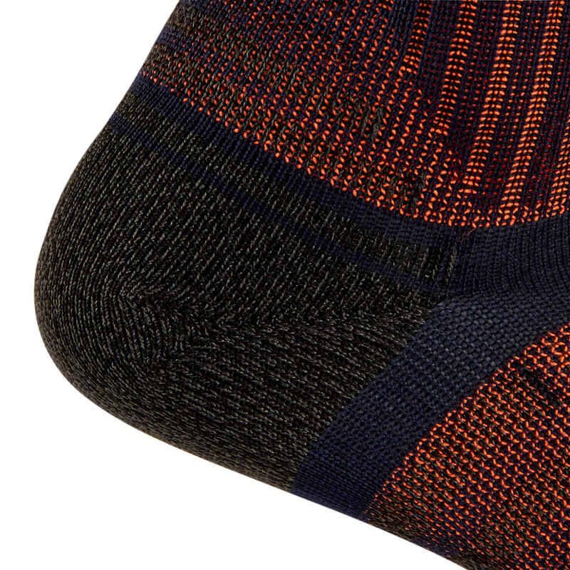 Ponožky na aktivní chůzi / nordic walking / atletiku WS900 Low modro-červené