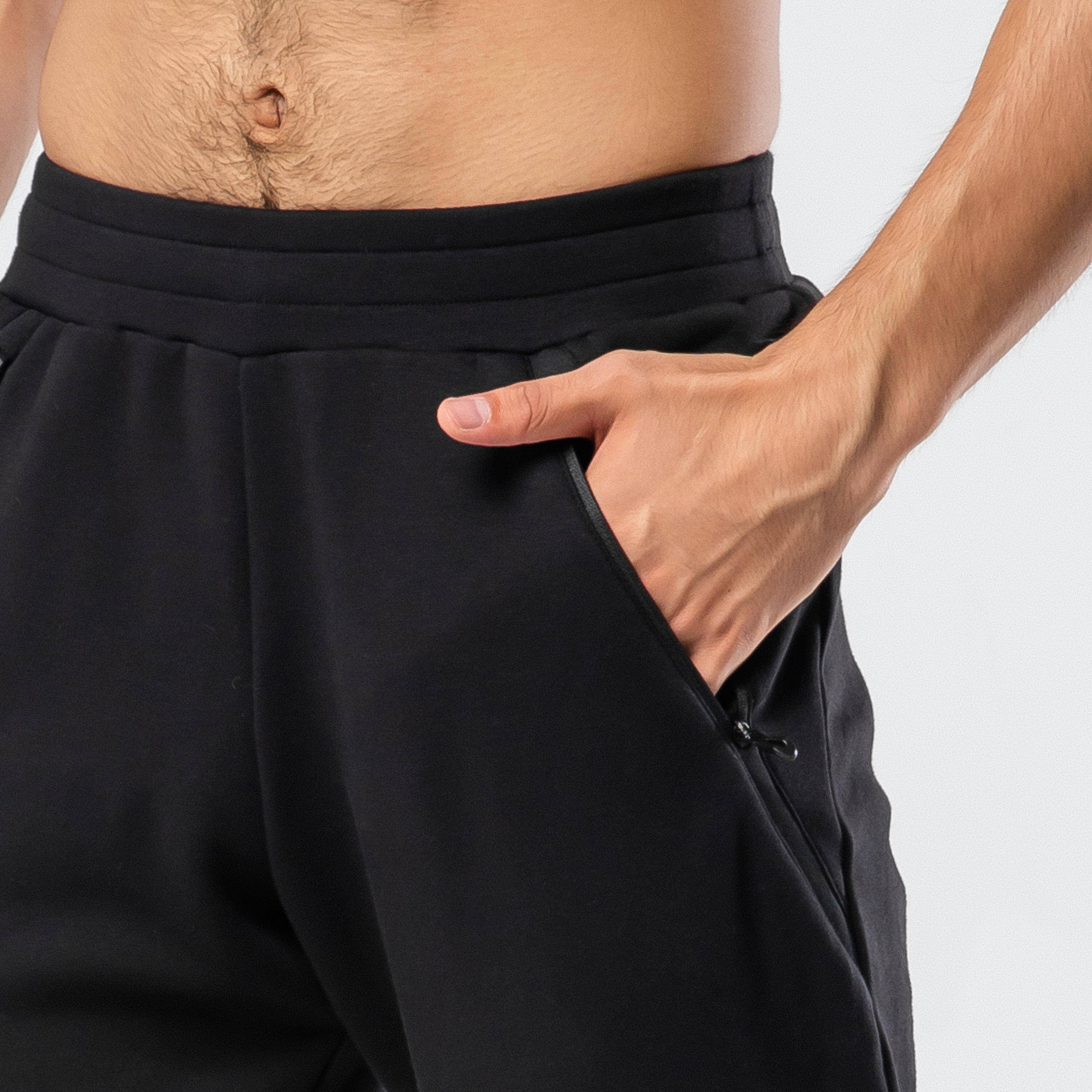 Men Basketball Bottoms P500 Red Black -  2