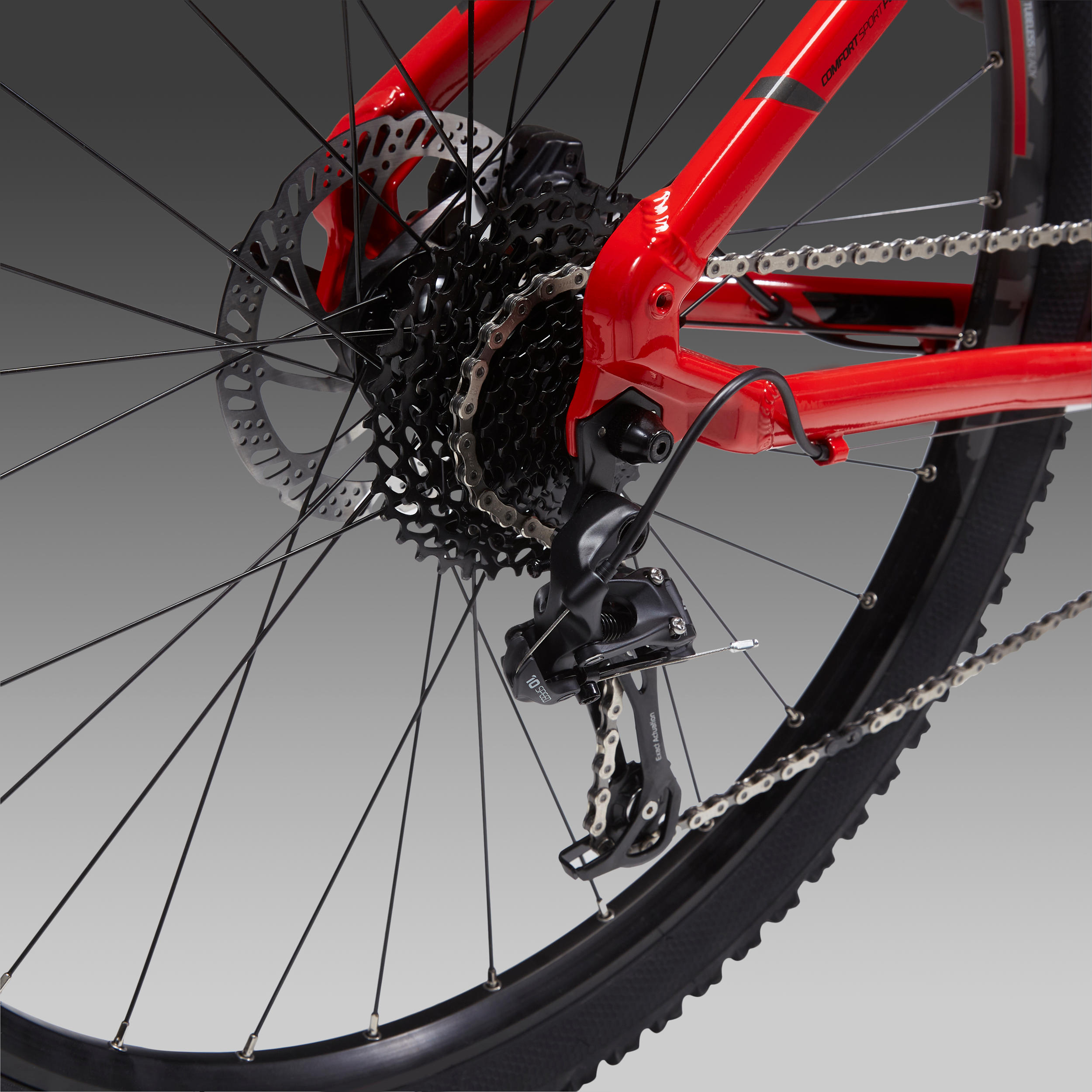 27.5" Mountain Bike ST 560 LTD - Red 7/10
