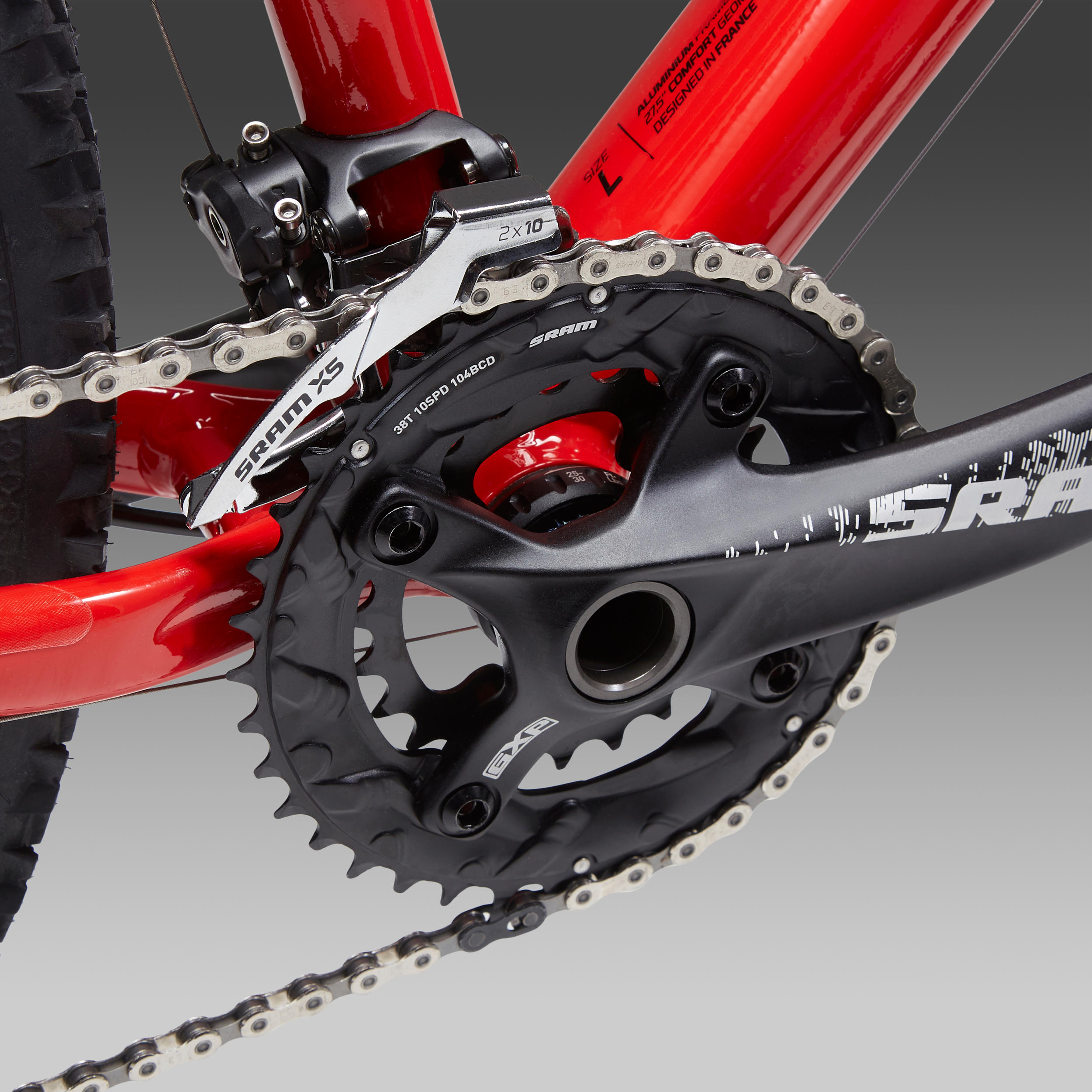 27.5" Mountain Bike ST 560 LTD - Red 8/10