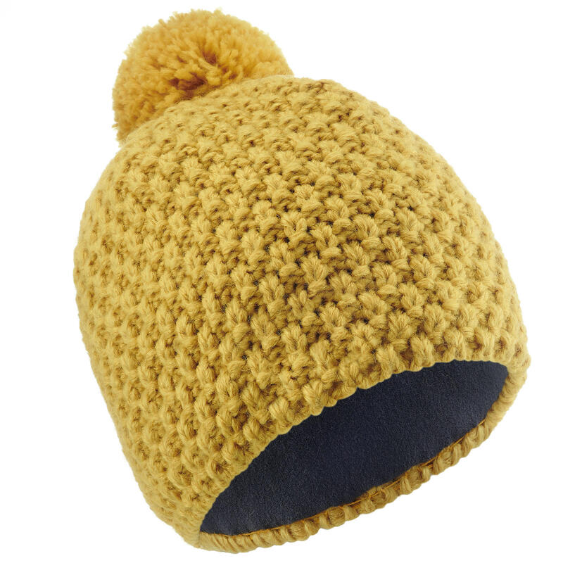 BONNET DE SKI ENFANT TIMELESS OCRE