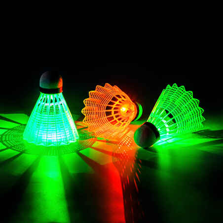 Recreational Luminous Badminton Shuttlecock Set Magic Night