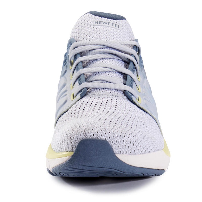 Scarpe camminata sportiva SPORTWALK CONFORT azzurro-grigio