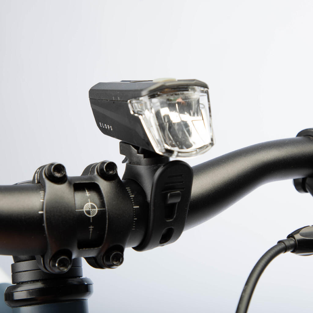 Súprava osvetlenia na bicykel LED ST 110 USB predné a zadné svetlo na batérie