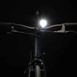 Waterproof front and rear battery-powered LED bike light set