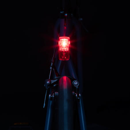Lampe à pile MARWI avant et arrière à leds pour vélo (moto secours)