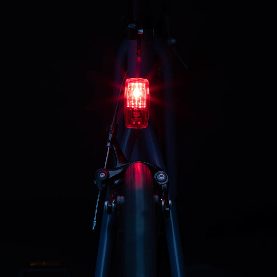 Fahrradbeleuchtung Set Front/Rücklicht ST 100 LED batteriebetrieben