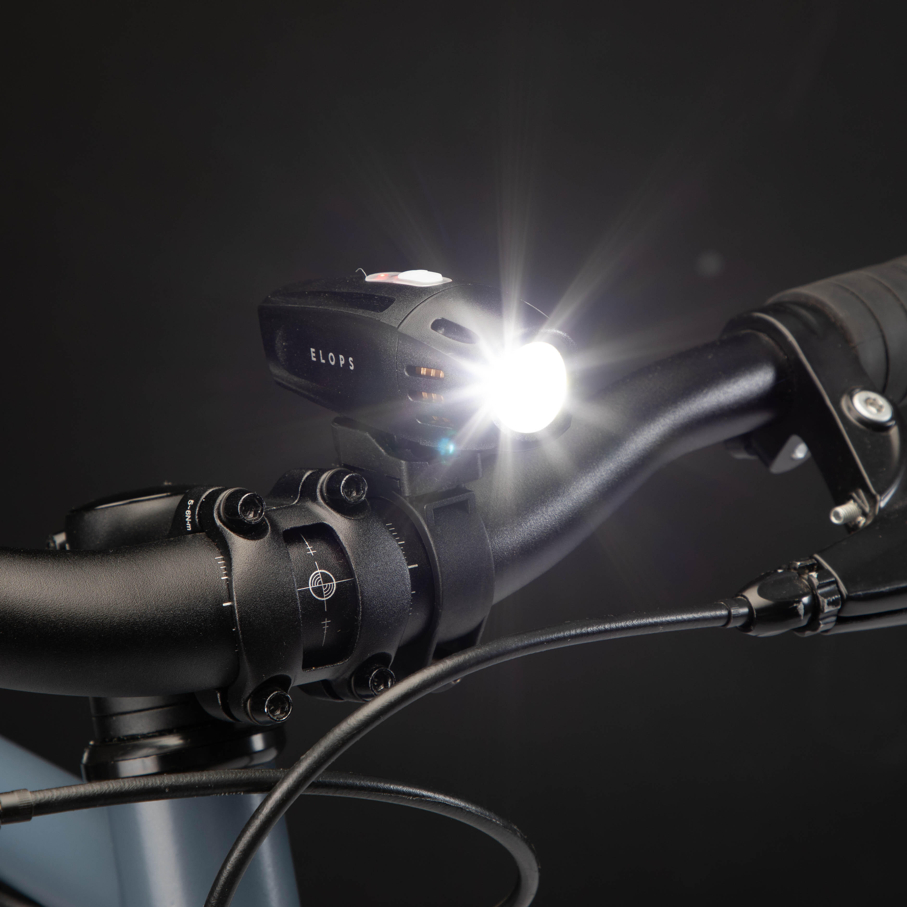 usb bike light set