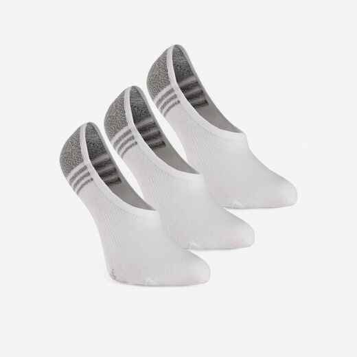 
      Fitness/Nordic Walking Socks WS 100 Invisible 3-Pack - white
  