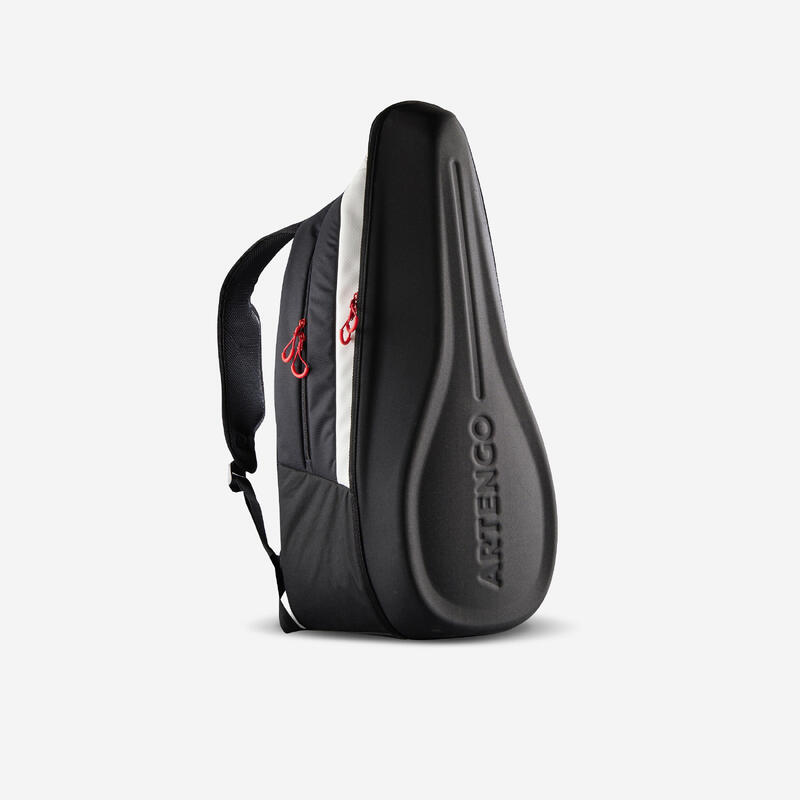 MOCHILA DE TÉNIS - ARTENGO XL Pro 38L Preto Branco Vermelho