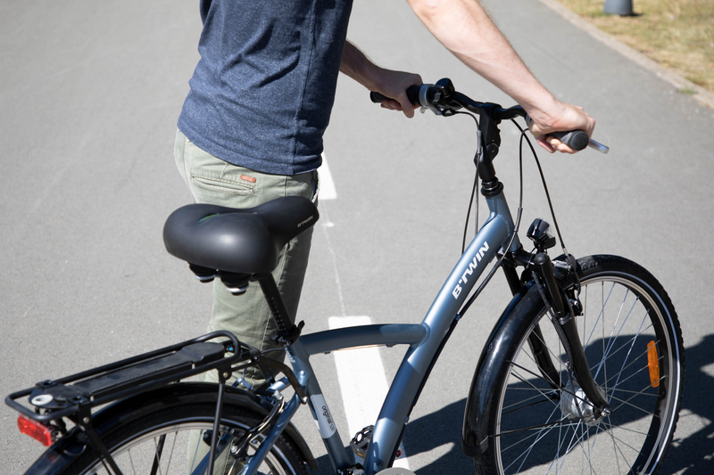 Sur selle velo gel decathlon sale