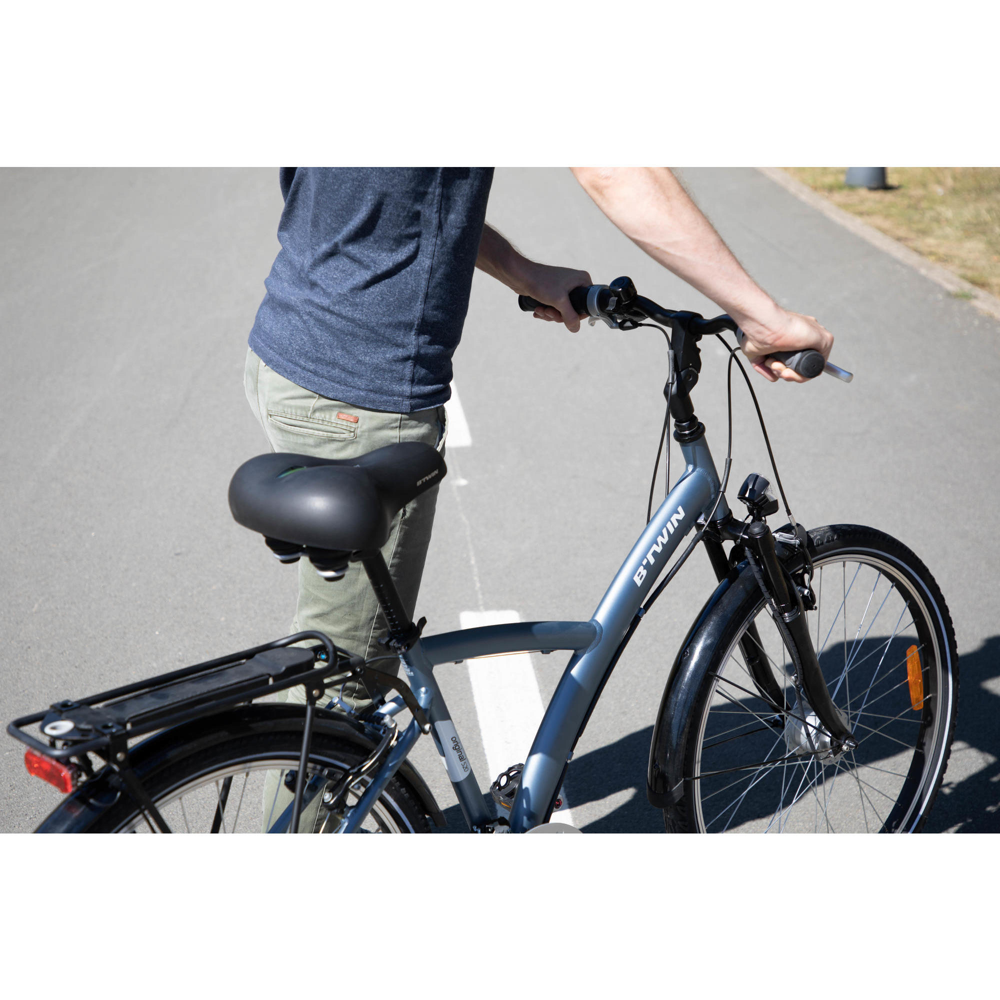 Selle gel velo decathlon new arrivals