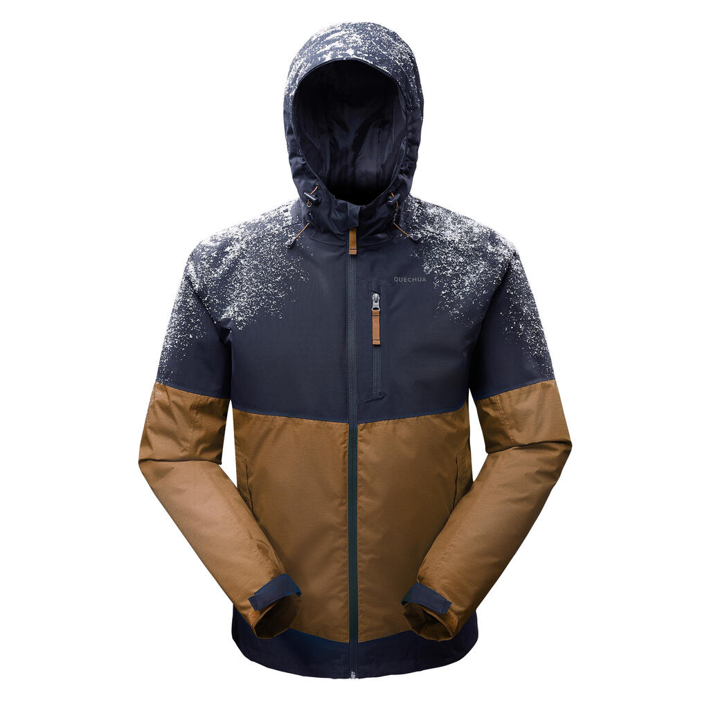 Men’s Waterproof Winter Hiking Jacket - SH100 X-WARM -10°C