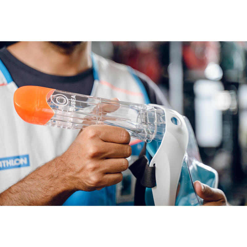 Como se lava a máscara de snorkeling Easybreath?