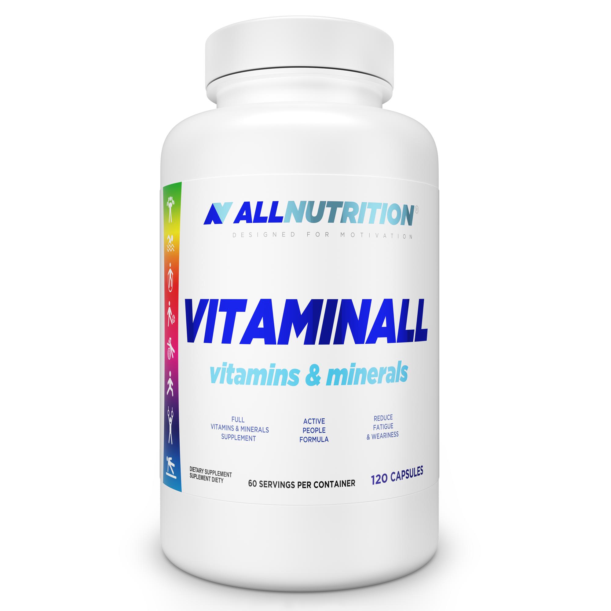 Kompleks witamin VITAMINALL VITAMINS & MINERALS 120CAPS 1/1