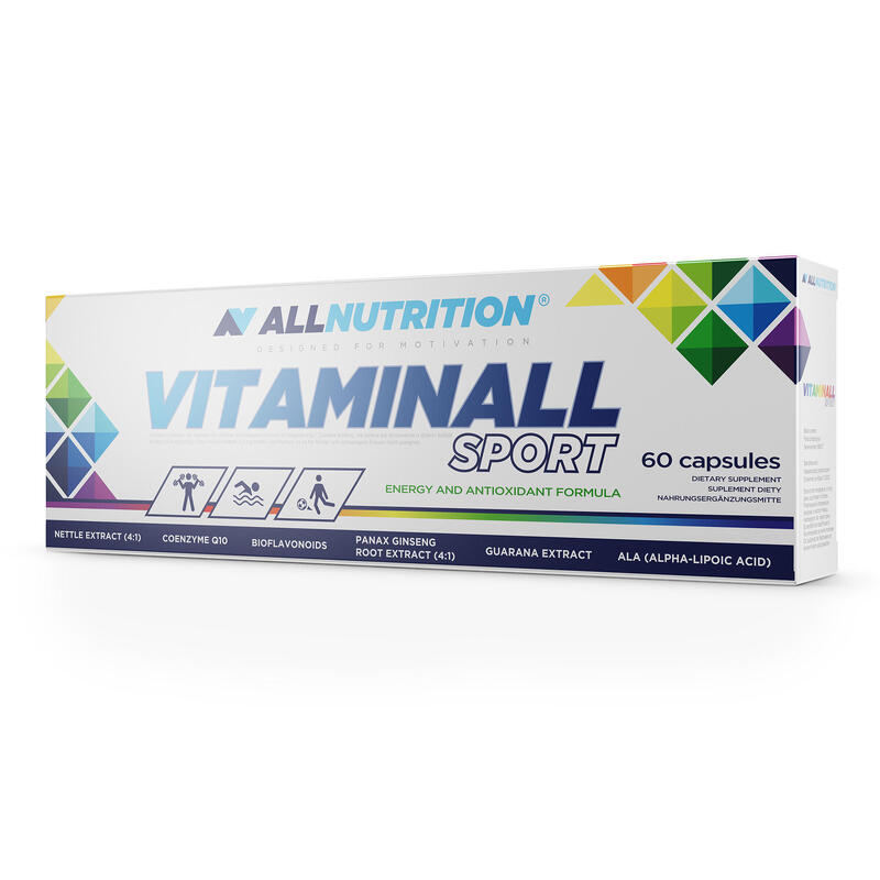 Kompleks witamin VITAMINALL SPORT 60 kap
