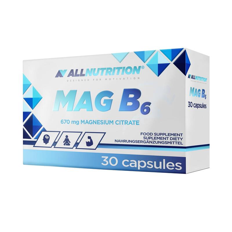 Magnez MAG B6 30CAPS