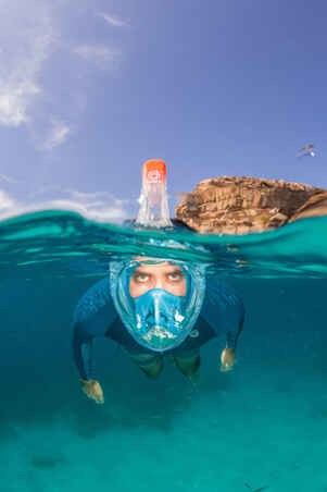 Surface snorkelling mask Easybreath 500 Oyster