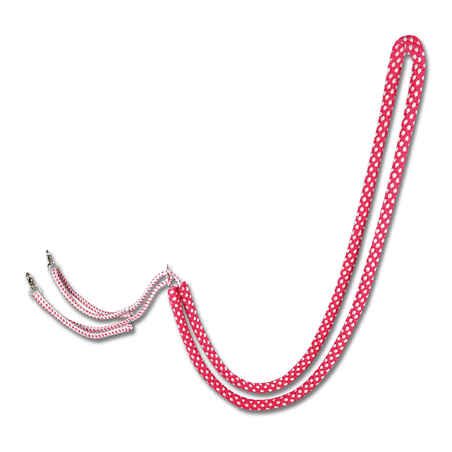 Horse Riding Draw Reins for Horse - Red/White