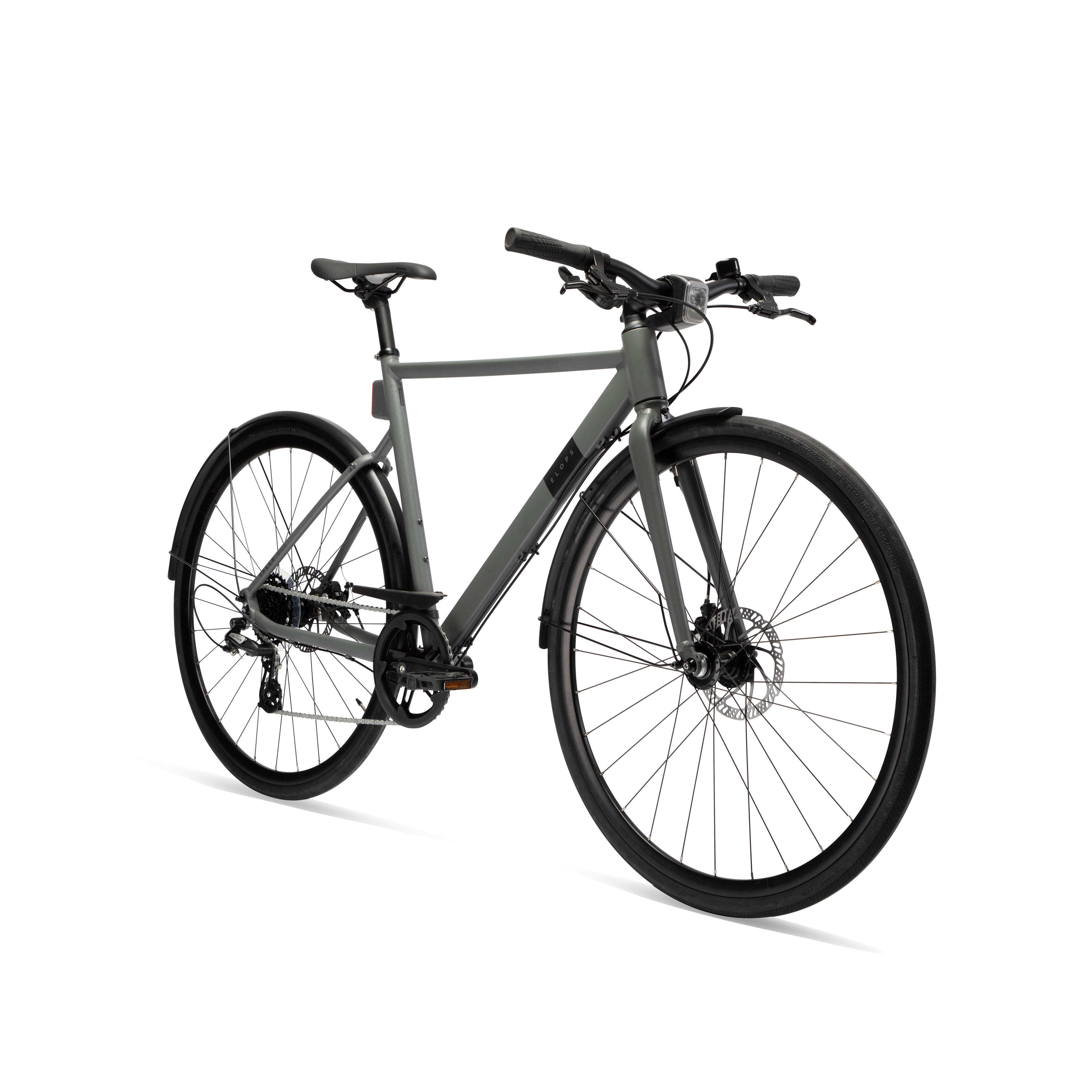 Bici città ELOPS SPEED 900 grigia ELOPS | DECATHLON
