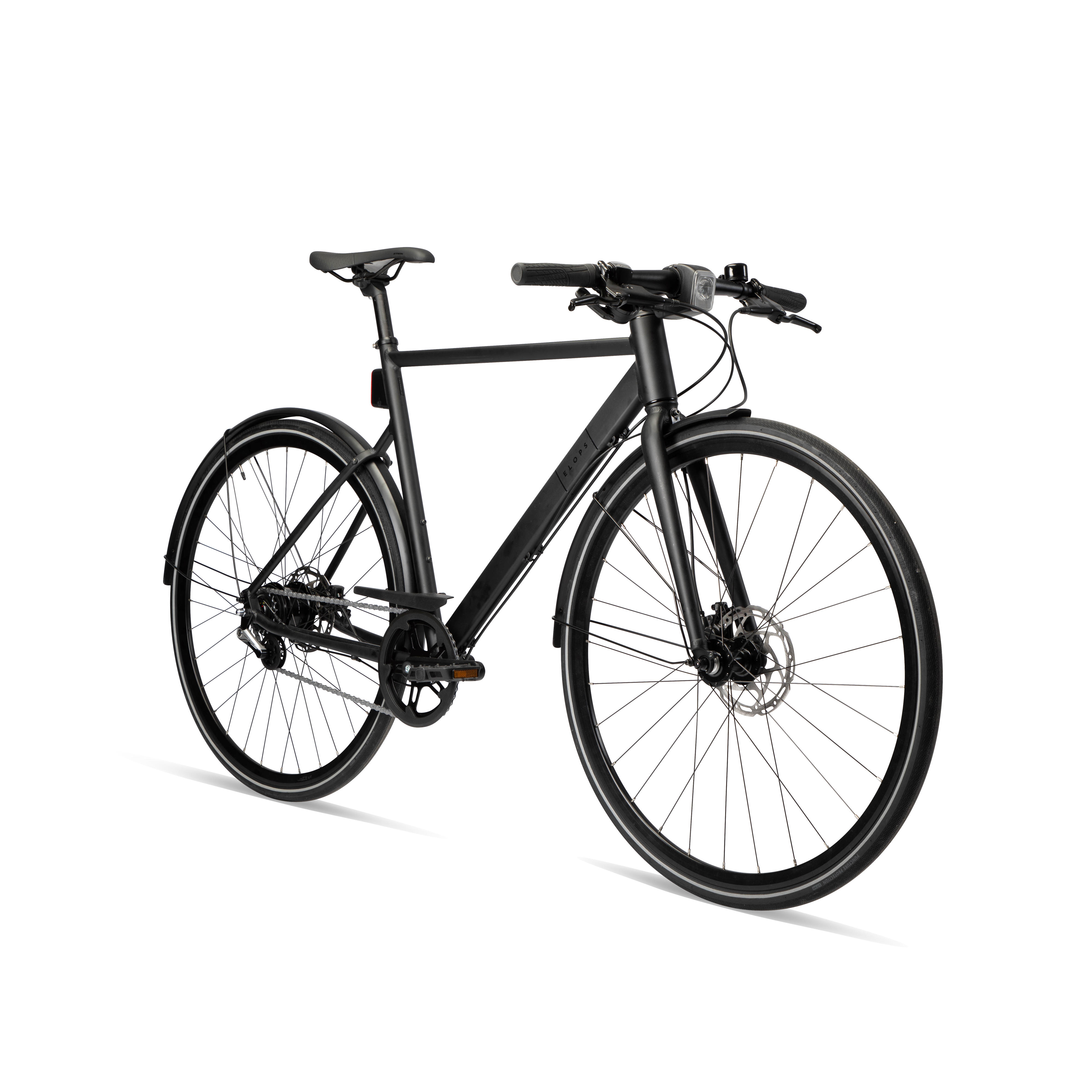 Bici città ELOPS SPEED 920 nera ELOPS | DECATHLON