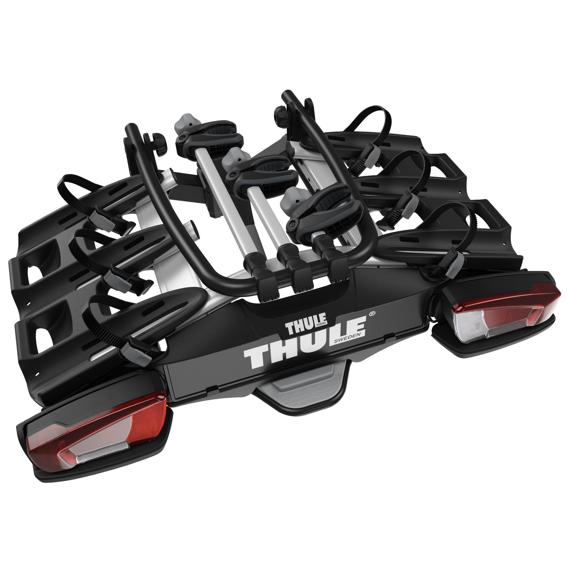 THULE Fietsendrager voor de trekhaak VeloCompact 13-polig 3 fietsen |  Decathlon