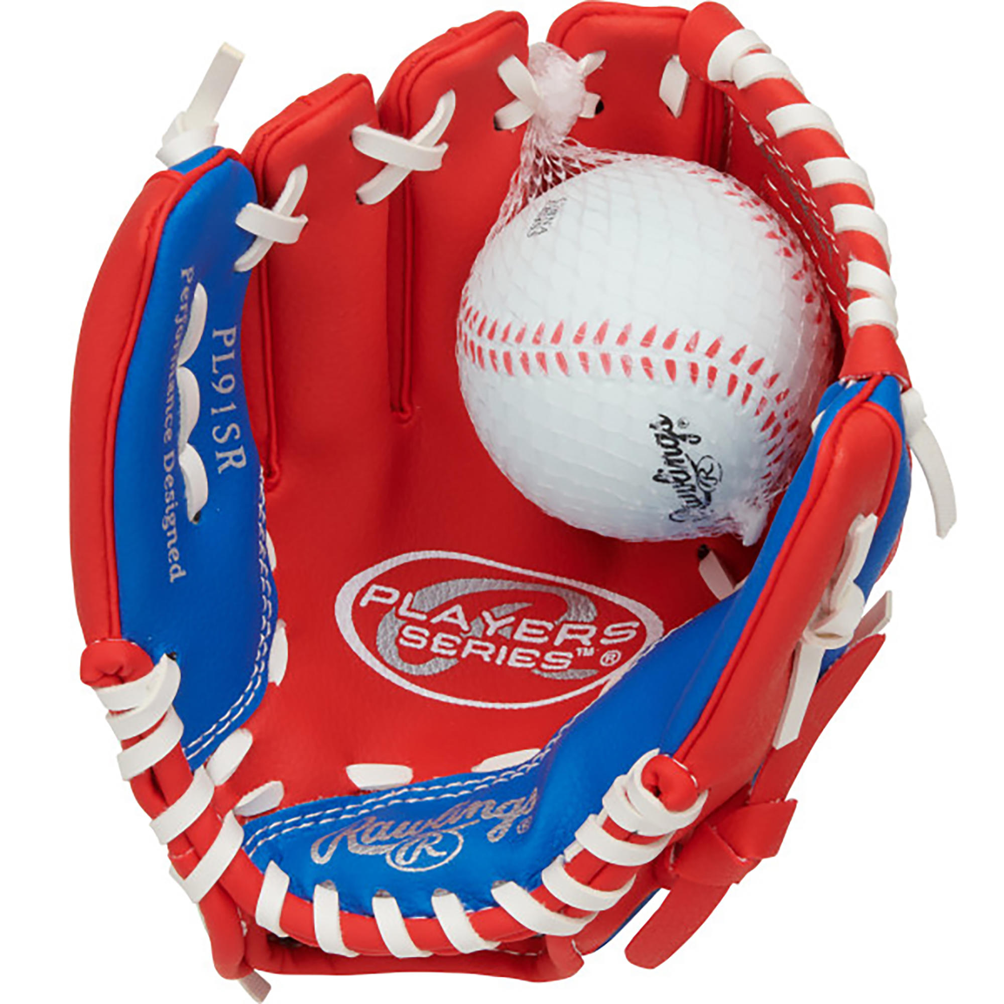 9" Right-Hand Glove with Ball - Player's Series - RAWLINGS