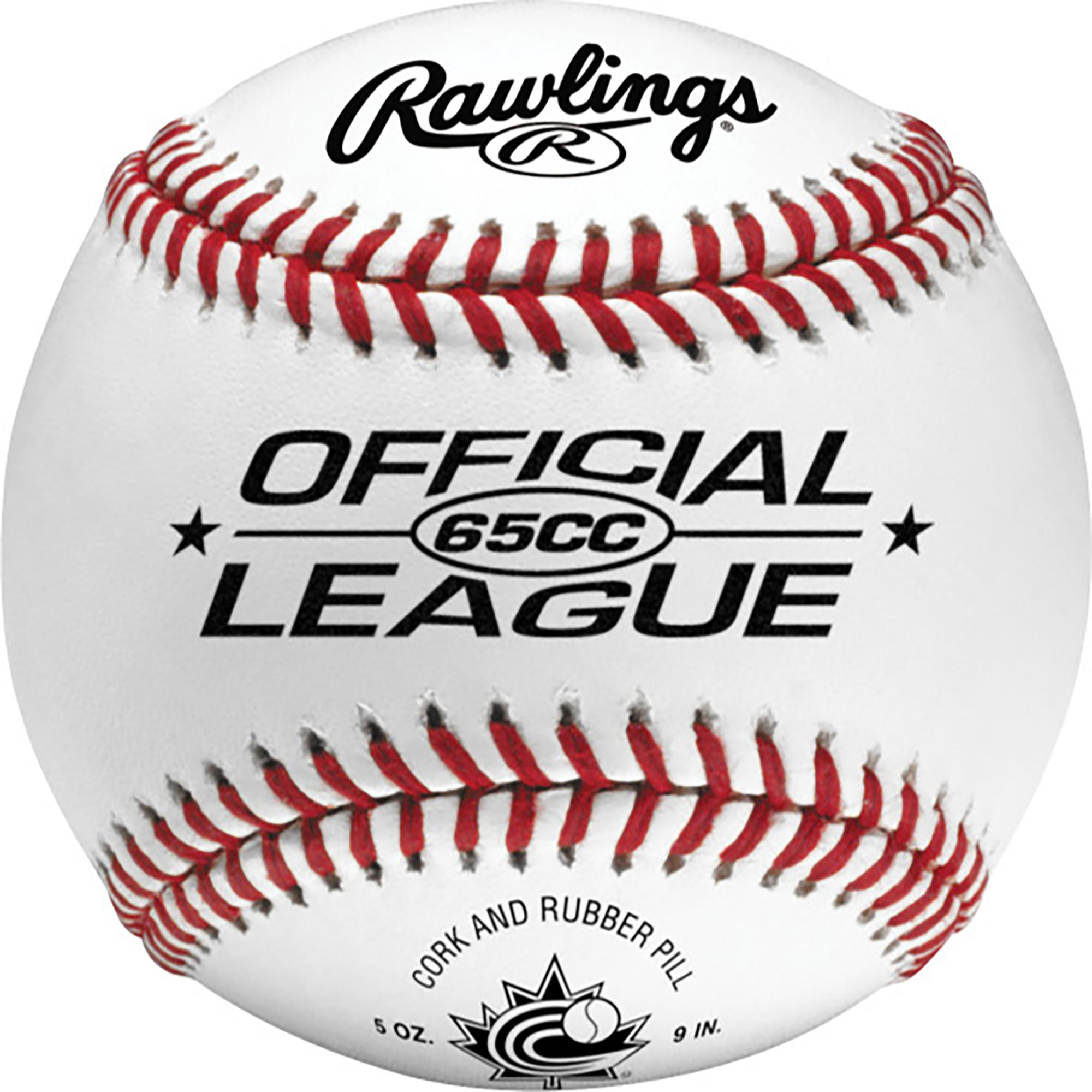 Balle baseball 65CC officielle - RAWLINGS