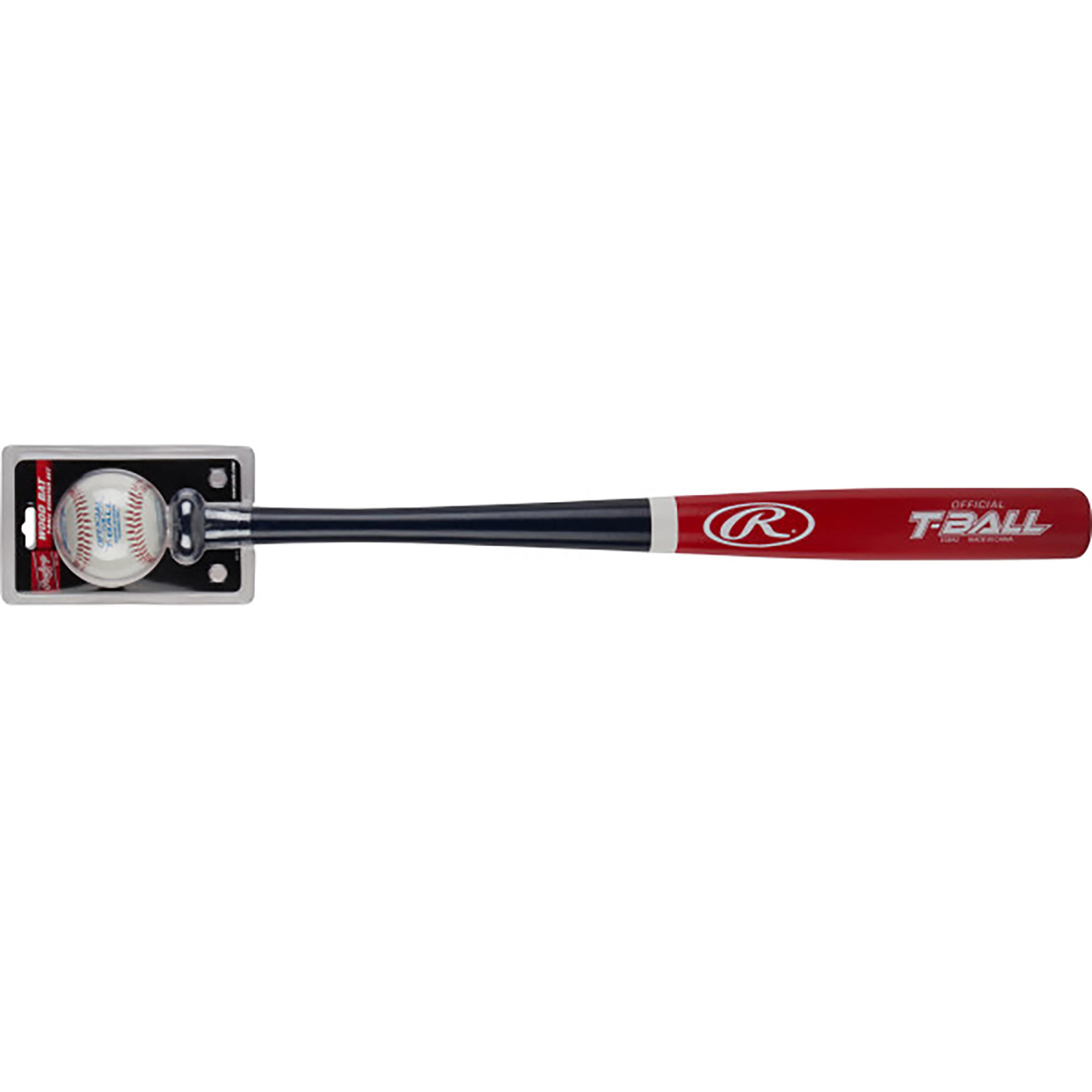 Kids' T-Ball Wood Bat and Ball - RAWLINGS