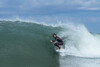 Гидрокостюм для серфинга неопреновый 4/3 мм мужской бордовый SURF 900 Olaian