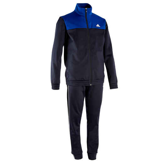 
      Boys' Tracksuit - Navy Blue/Logo
  