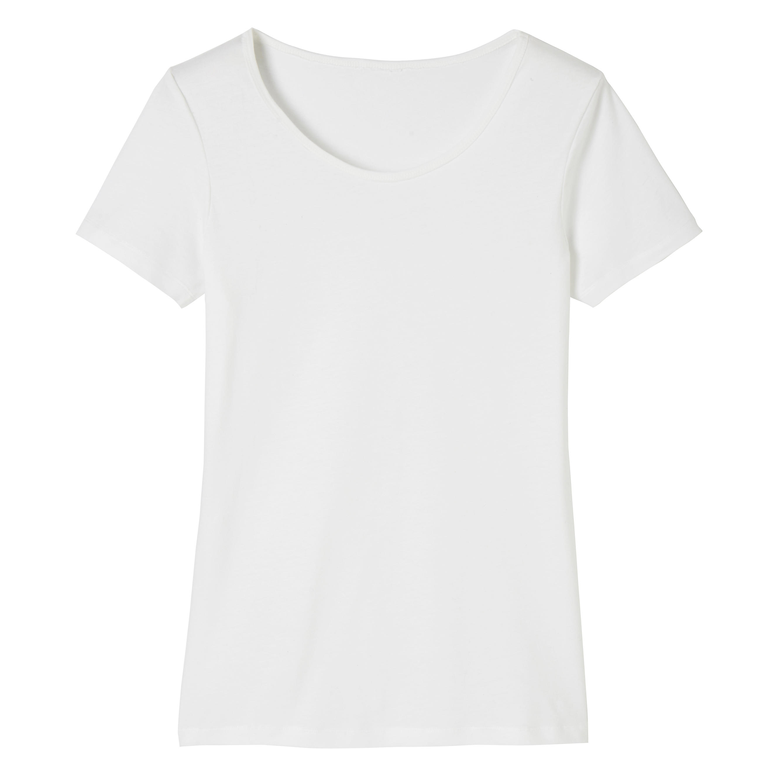 T-shirt de sport femme - 100 blanc - DOMYOS