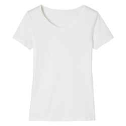 100% Cotton Fitness T-Shirt - White