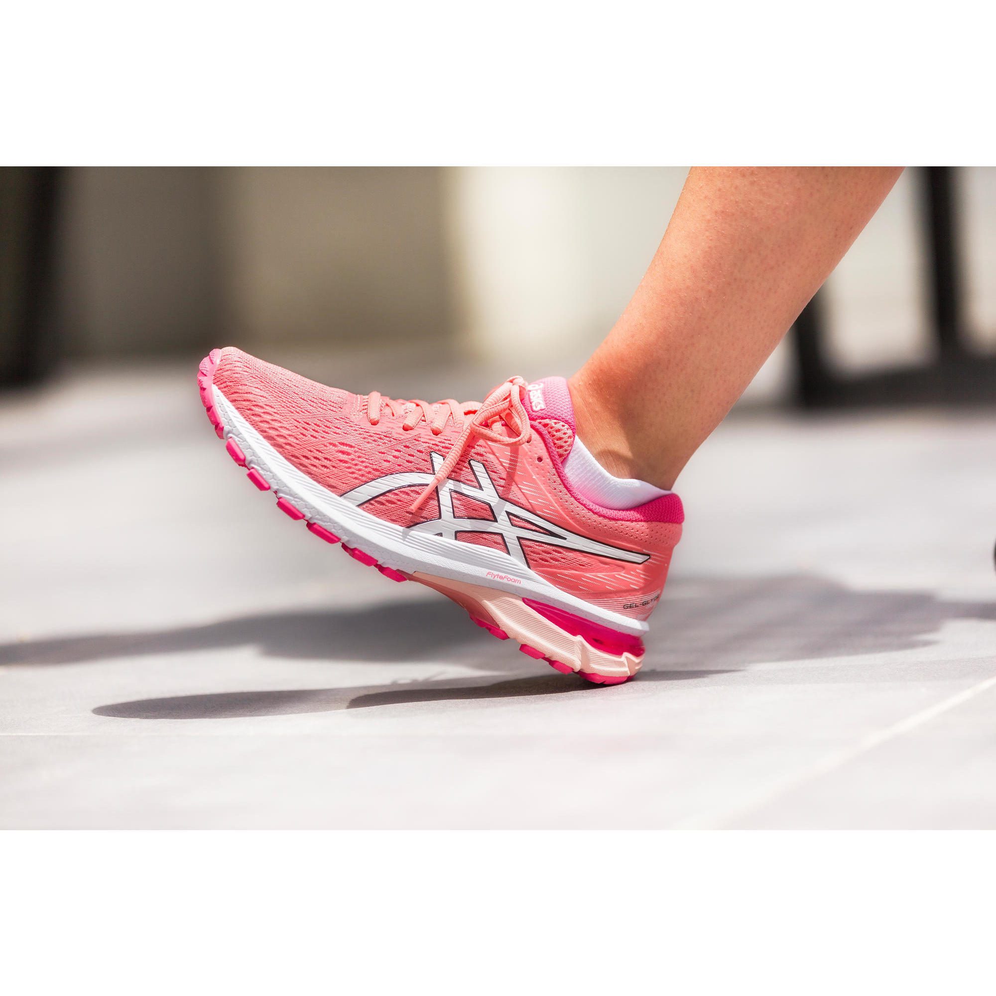 basket asics rose