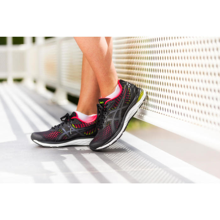 asics running femme rose