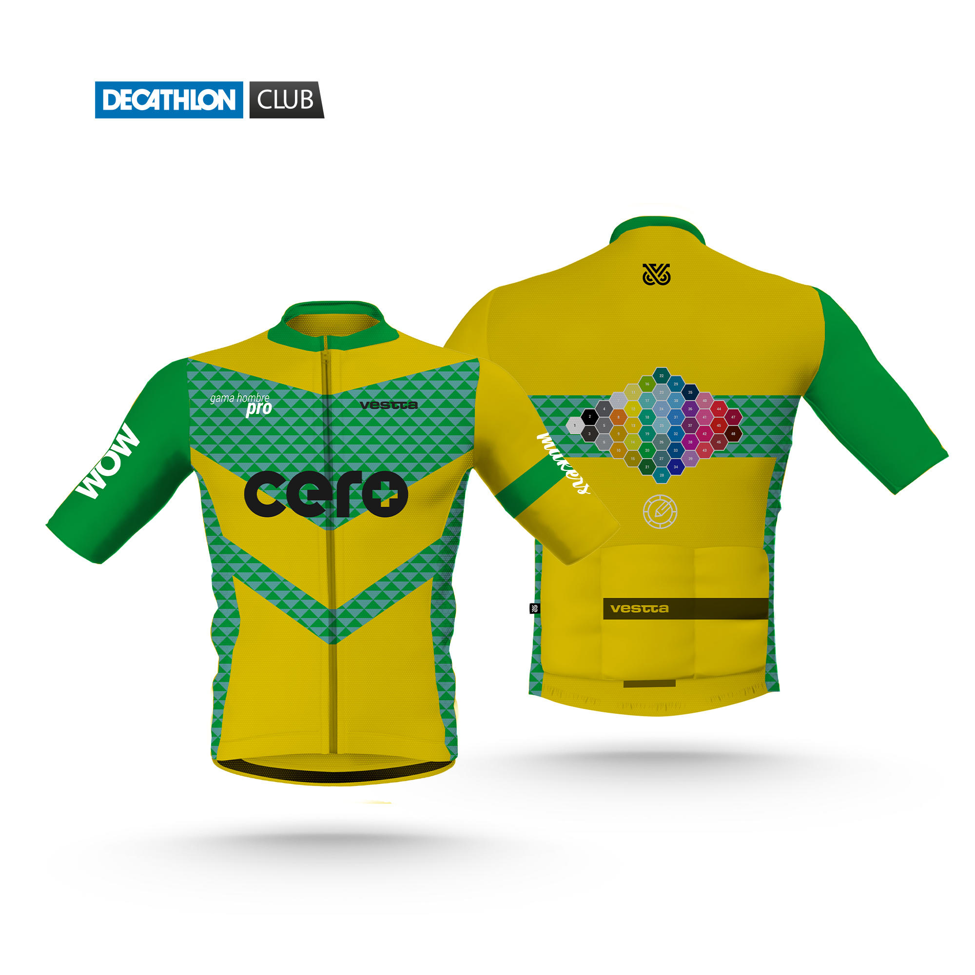 MAILLOT CICLISMO PERSONALIZADO PRO HOMBRE 4/4