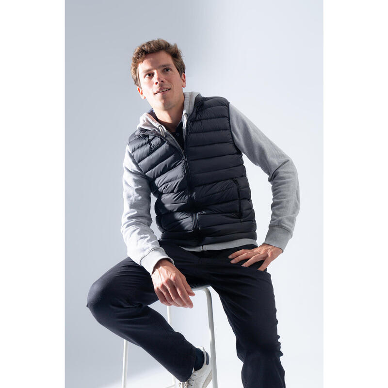 Dons bodywarmer voor golf heren MW500 zwart