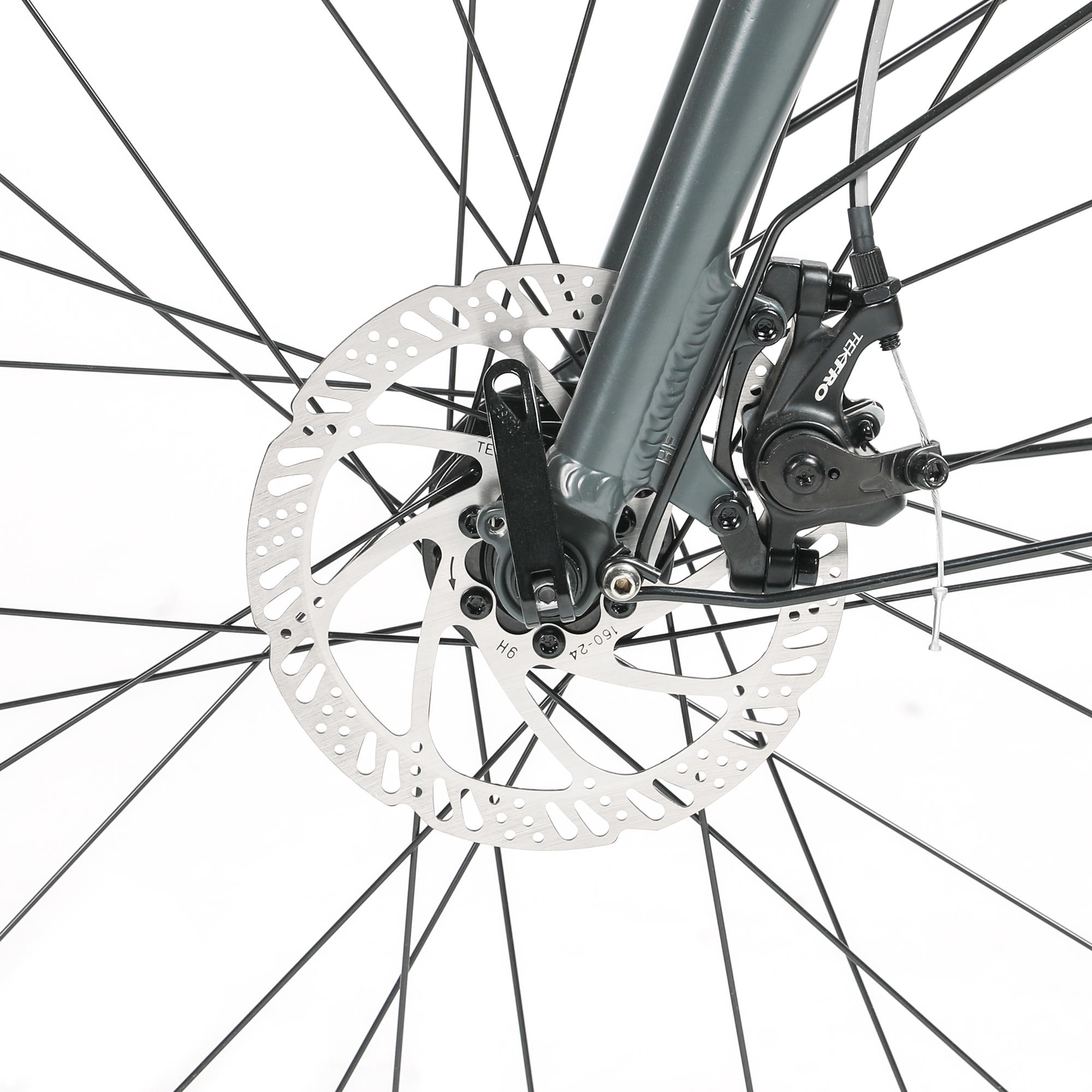 City Bike Disc Brakes - Speed 900 Grey - ELOPS